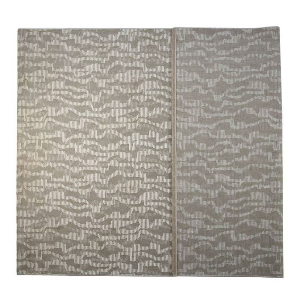 Tapete para Quarto e Sala 1,40X2,00 m Atenas Havan Casa - Bege Listras