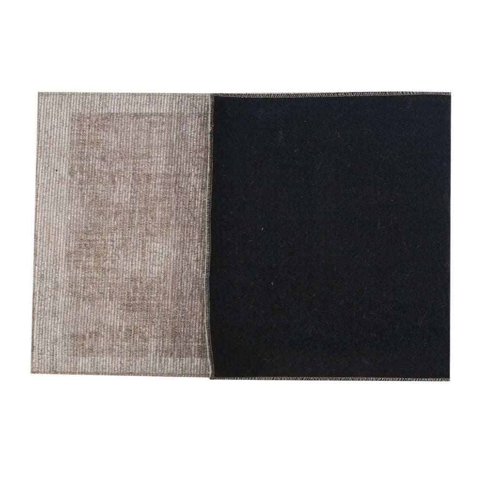 Tapete Para Quarto E Sala 1,40X2,00 M Cairo Havan Casa - Moldura Bege E Marrom