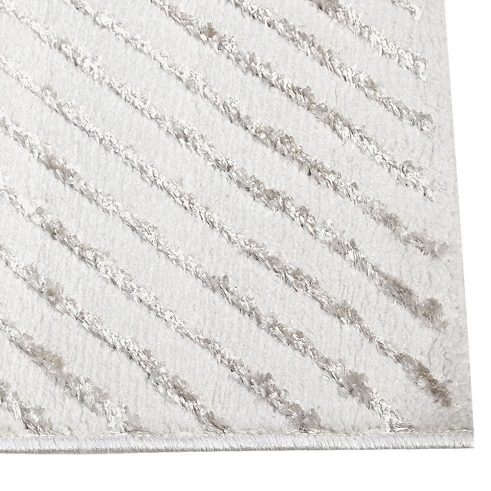 Tapete para Quarto e Sala 1,40X2,00 m Dubai Havan Casa - Bege Linhas