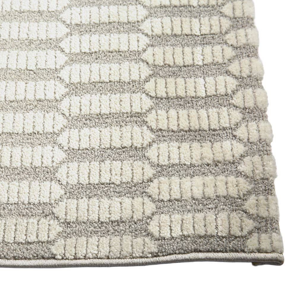 Tapete para Quarto e Sala 2,00X2,50 m Atenas Havan Casa - Creme Cinza