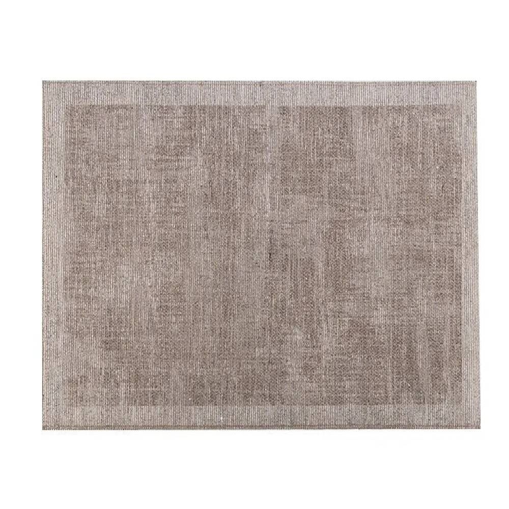 Tapete Para Quarto E Sala 2,00X2,50 M Cairo Havan Casa - Moldura Bege E Marrom