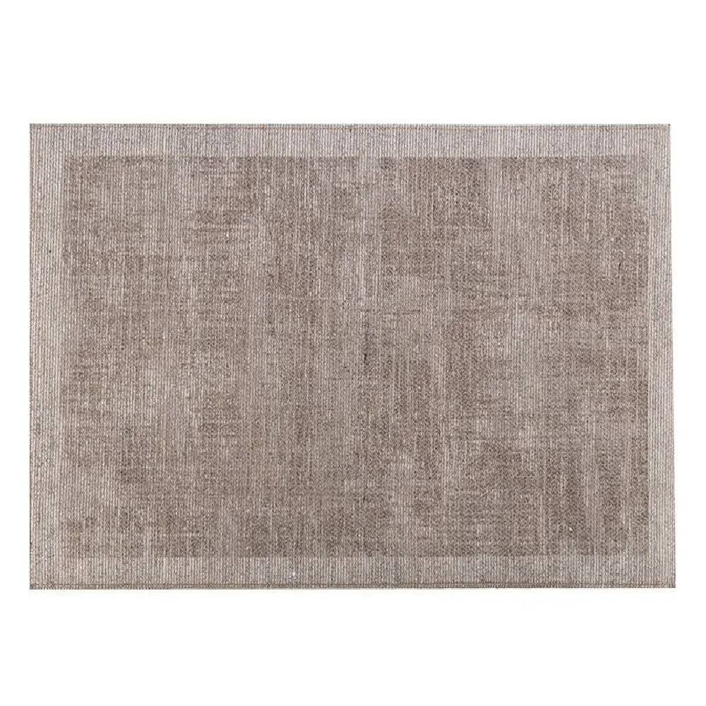 Tapete Para Quarto E Sala 2,00X3,00 M Cairo Havan Casa - Moldura Bege E Marrom