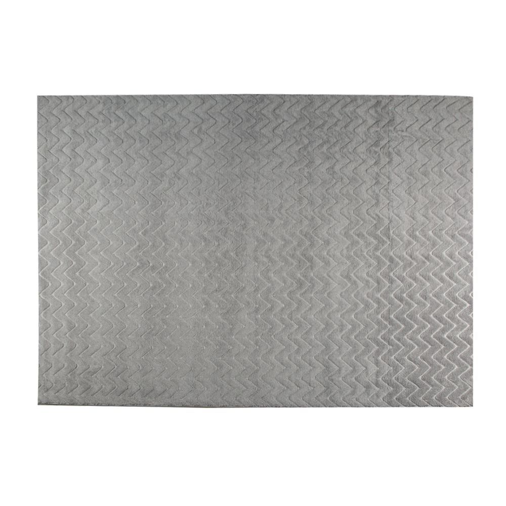 Tapete Para Quarto E Sala 2,00X3,00 M Milano Havan Casa - Cinza Chevron