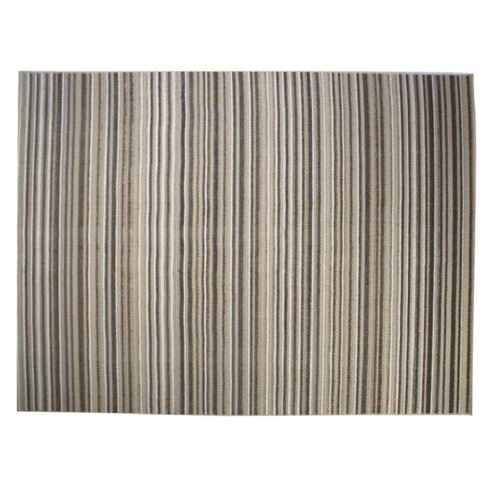 Tapete para Quarto e Sala 2,40X3,00 m Kyoto Havan Casa - Creme E Marrom