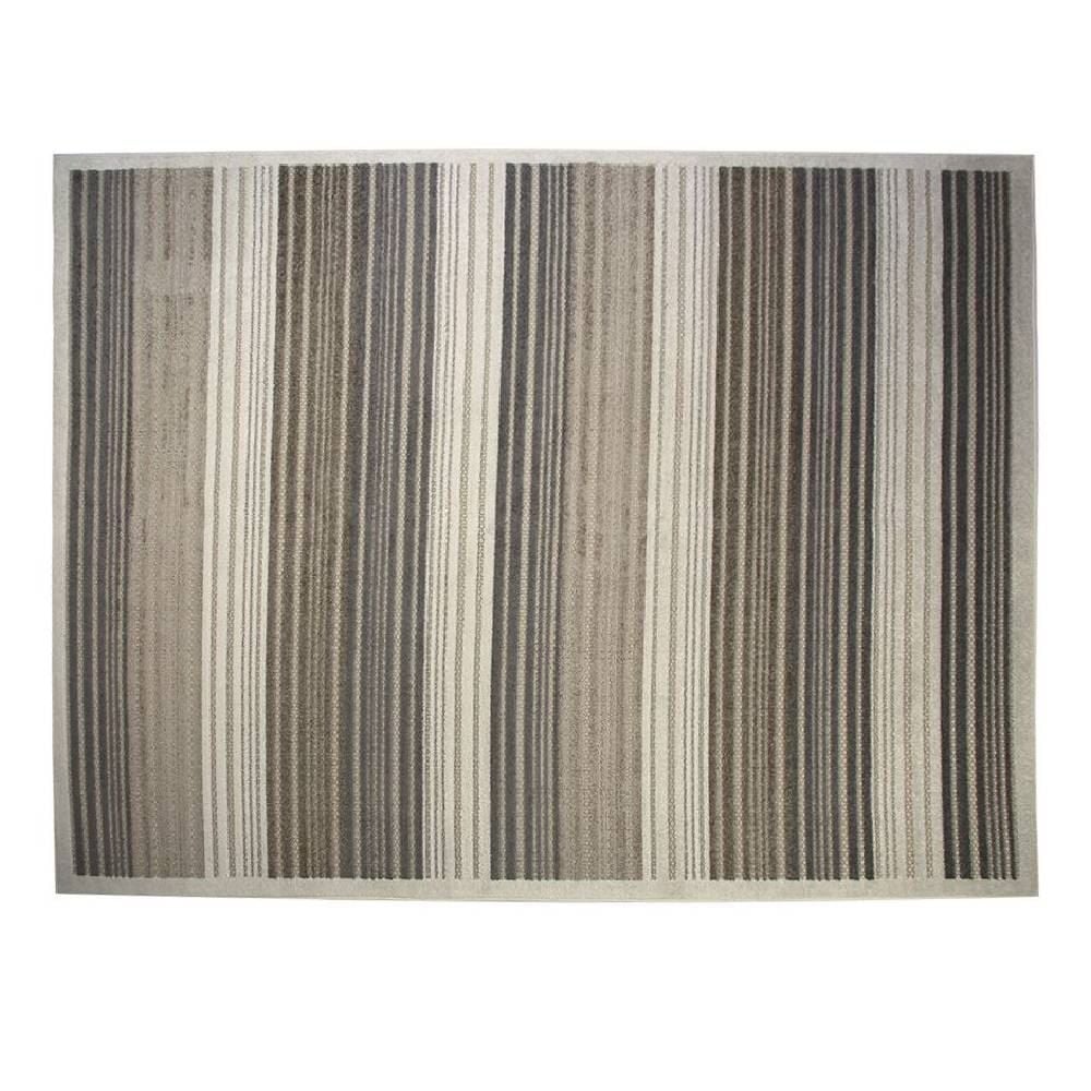 Tapete para Quarto e Sala 2,40X3,00 m Kyoto Havan Casa - Creme E Branco