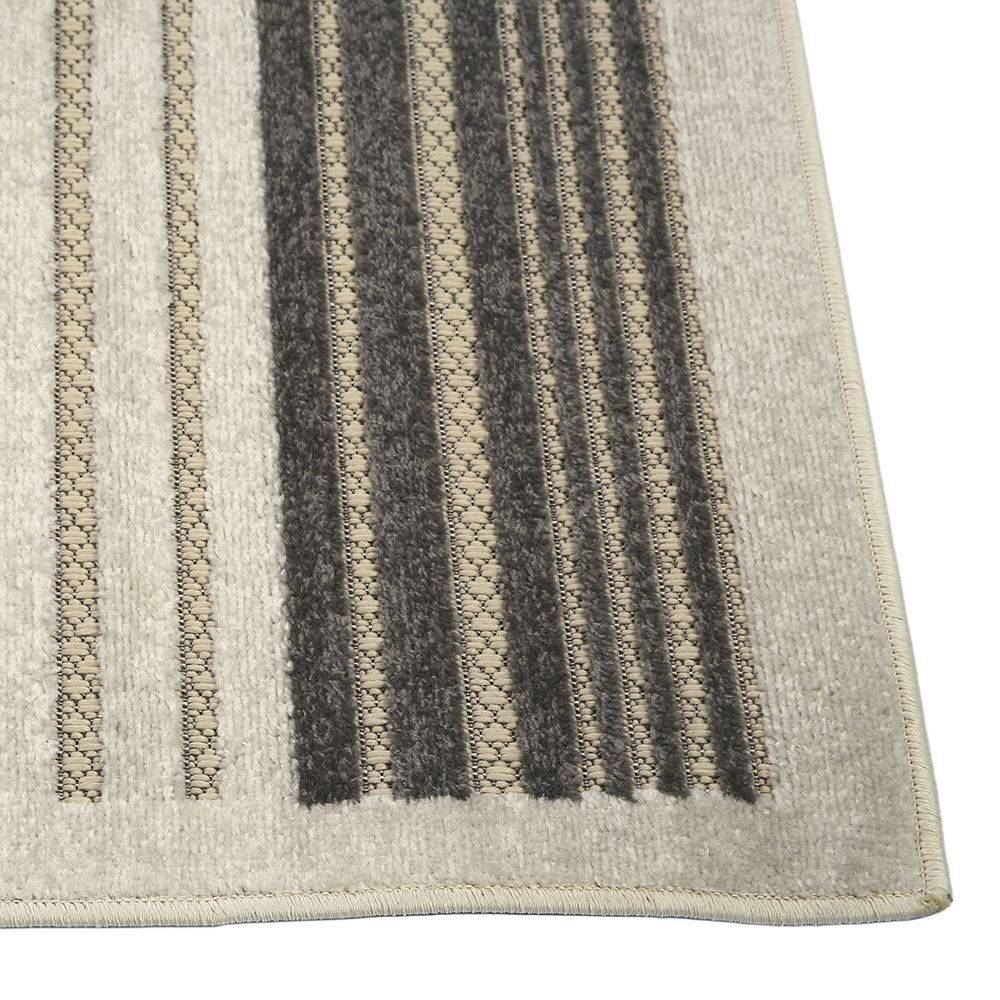 Tapete para Quarto e Sala 2,40X3,00 m Kyoto Havan Casa - Creme E Branco