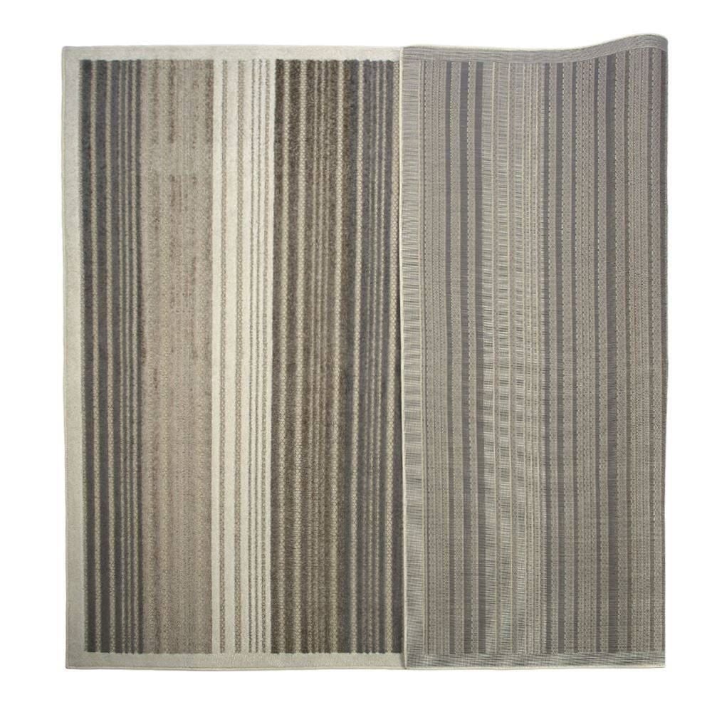 Tapete para Quarto e Sala 2,40X3,00 m Kyoto Havan Casa - Creme E Branco