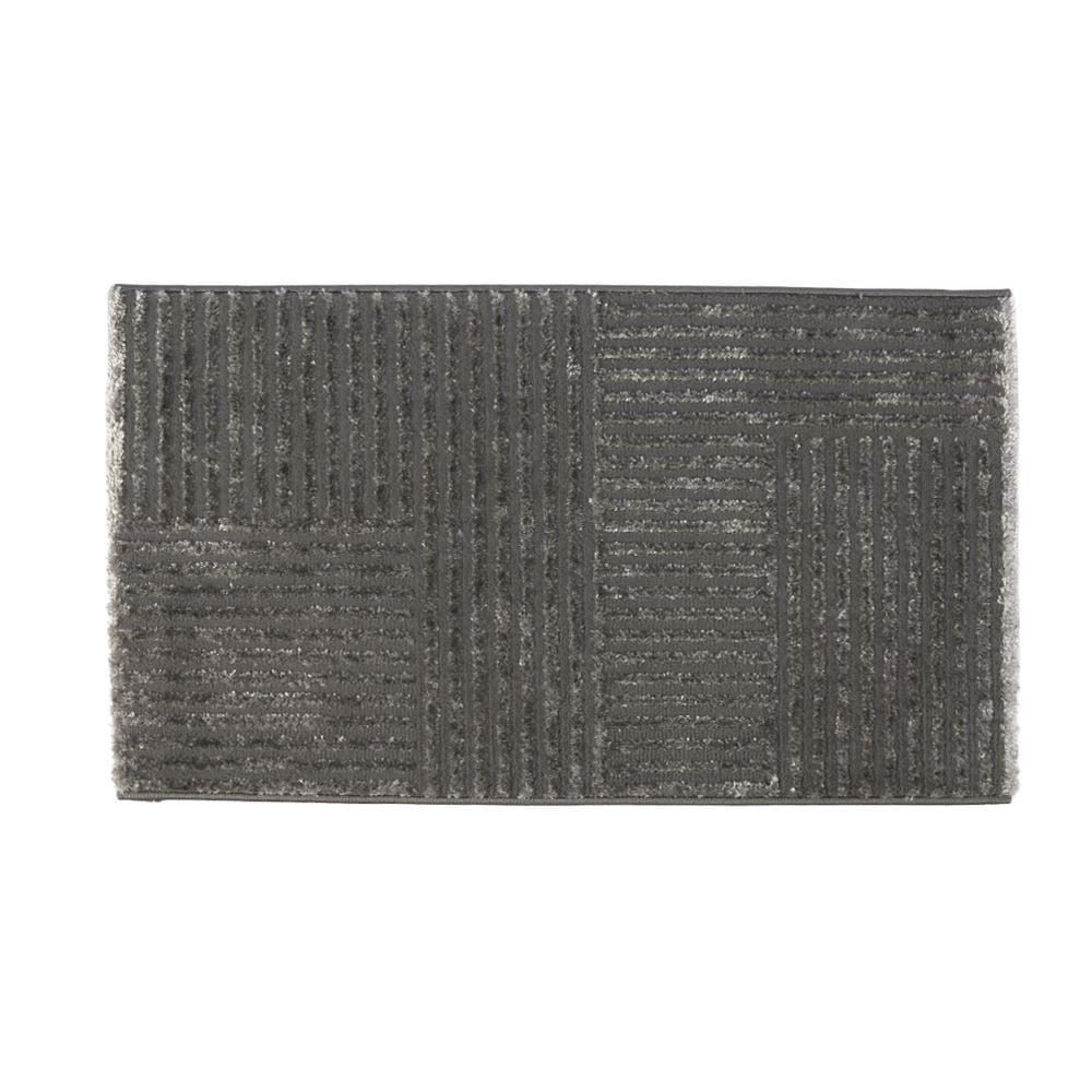 Tapete para Quarto e Sala 57Cmx1,00 m Dubai Havan Casa - Cinza Linhas