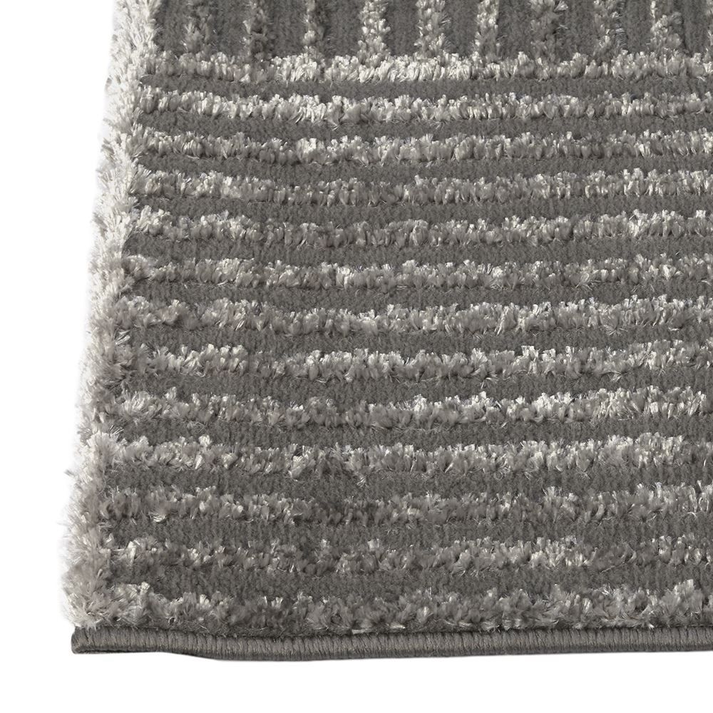 Tapete para Quarto e Sala 57Cmx1,00 m Dubai Havan Casa - Cinza Linhas