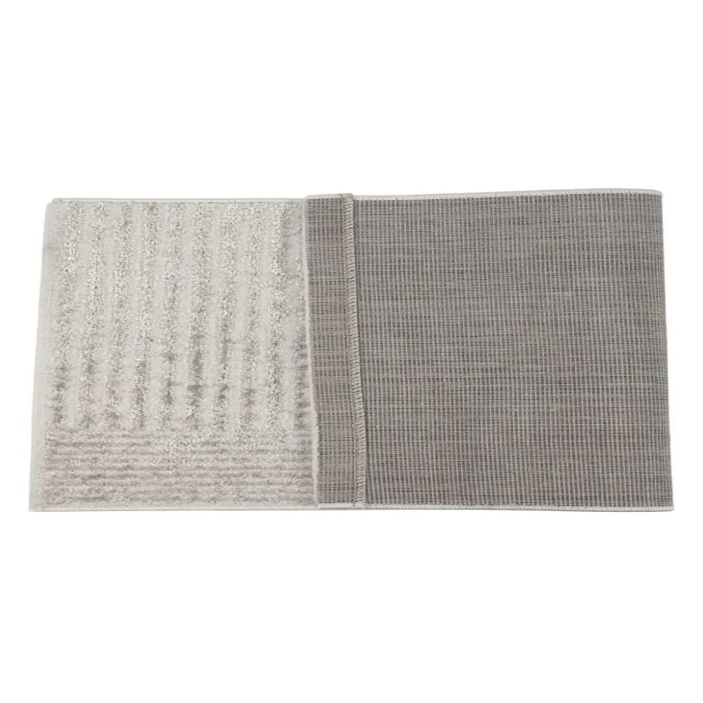 Tapete Passadeira 57Cmx1,80 m Dubai Havan Casa - Bege Linhas