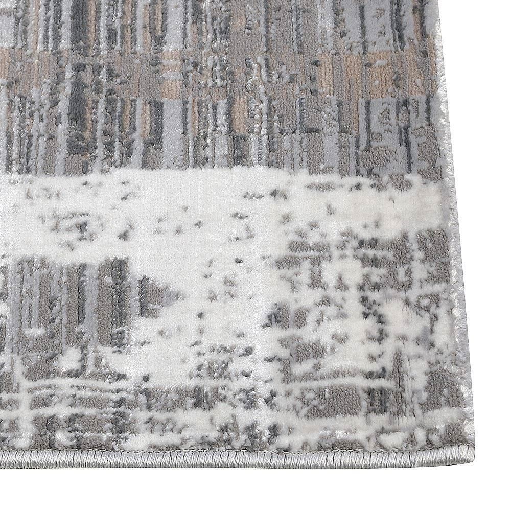 Tapete Passadeira 57Cmx1,80 m London Havan Casa - Cinza Off