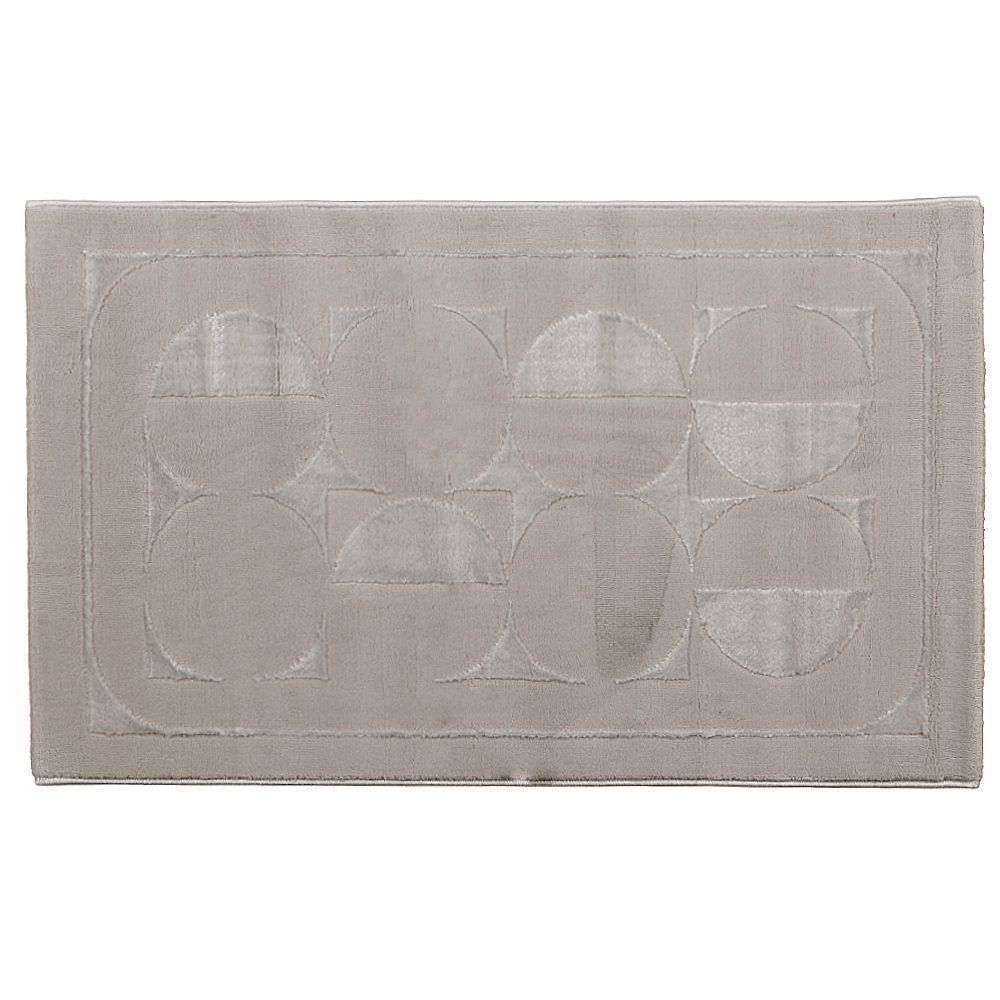 Tapete para Quarto e Sala 60Cmx1,00 m Provence Havan Casa - Cinza Escuro