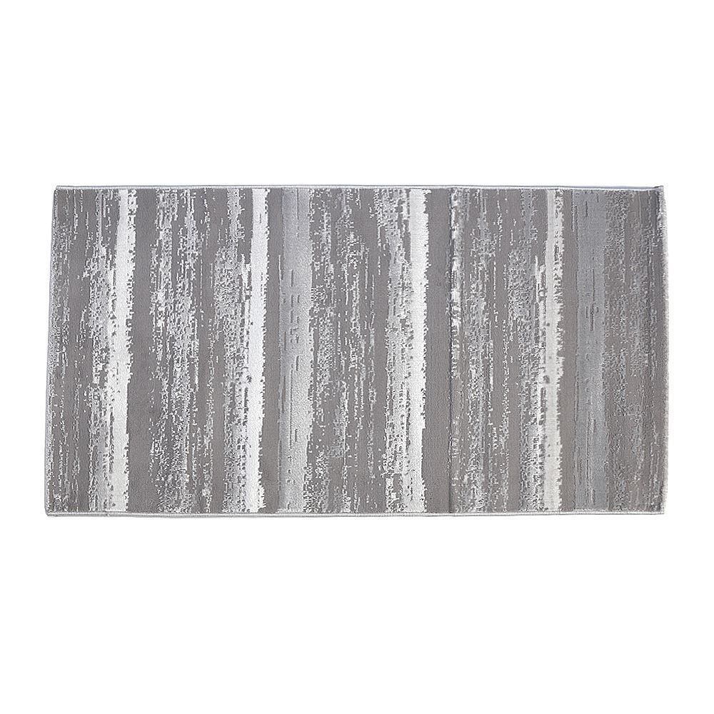 Tapete para Quarto e Sala 80Cmx1,50 m London Havan Casa - Cinza E Branco