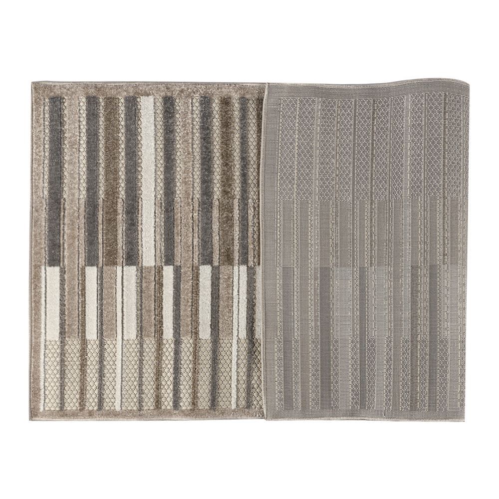 Tapete para Quarto e Sala 80Cmx1,50M Kyoto Havan Casa - Creme E Marrom