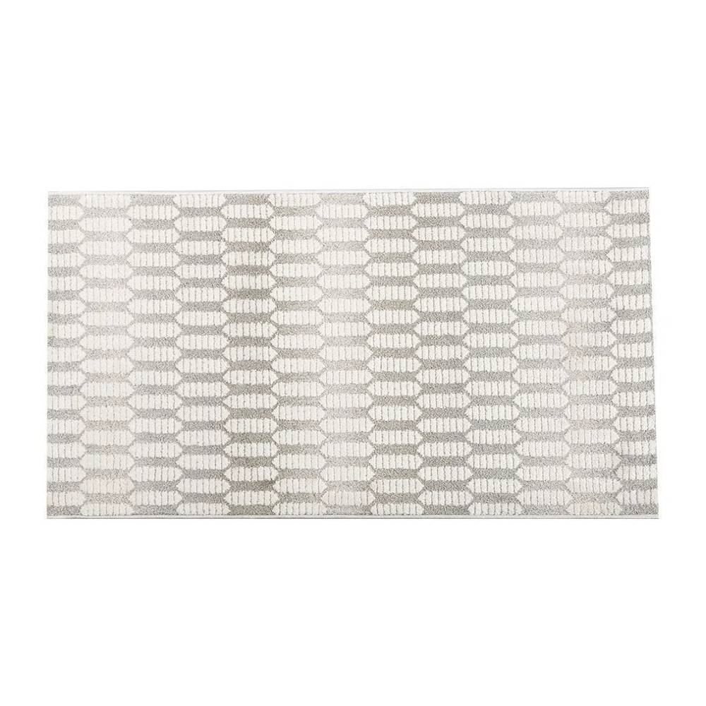 Tapete Para Quarto E Sala 80X150 Cm Atenas Havan Casa - Creme Cinza