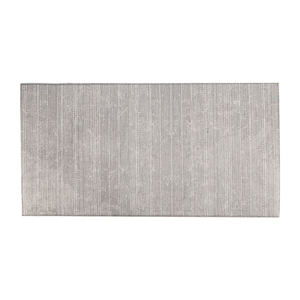 Tapete Para Quarto E Sala 80X150 Cm Cairo Havan Casa - Cinza Listras