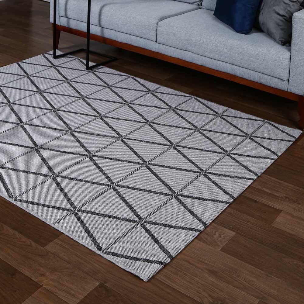 Tapete Para Quarto E Sala Amazonas Sisal 1,40X2,00 Havan - Grafite e Cinza