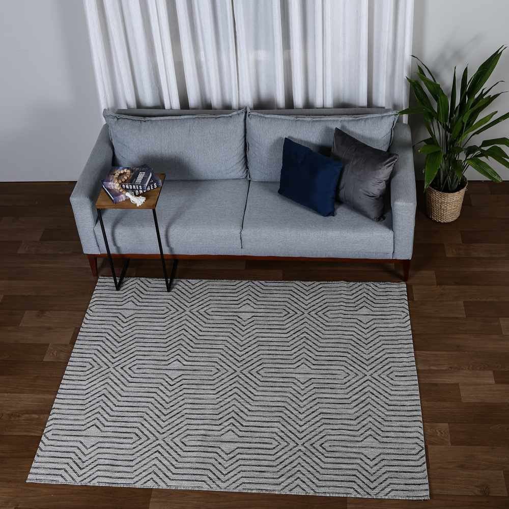 Tapete Para Quarto E Sala Amazonas Sisal 1,40X2,00 Havan - Sisal Prata