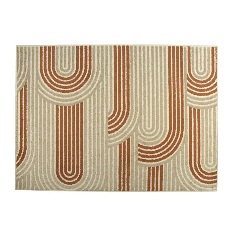 Tapete Para Quarto E Sala Lotus 1,40X2,0 M Havan Casa - Terracota