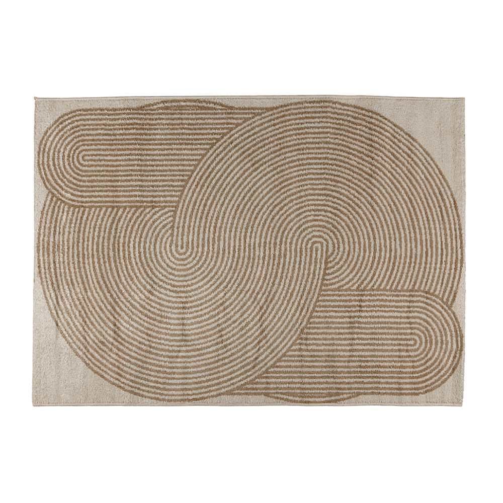 Tapete para Quarto e Sala Lotus 1,40X2,00 m Havan Casa - Design Bege