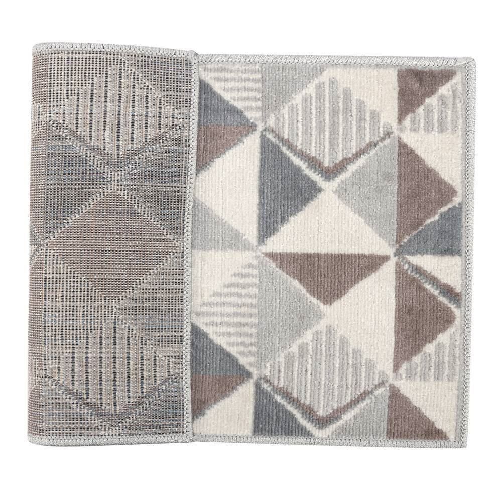 Tapete para Quarto e Sala Renaissance 50X80 cm Havan Casa - Venice Cinza