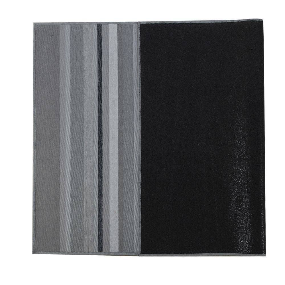 Tapete Para Quarto E Sala 1,00X1,50 M Siena Havan Casa - Faixas Grafite