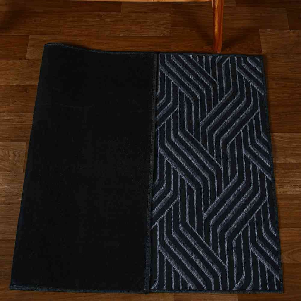 Tapete Para Quarto E Sala Siena 1,00X1,50 M Havan Casa - Chumbo Azulejo