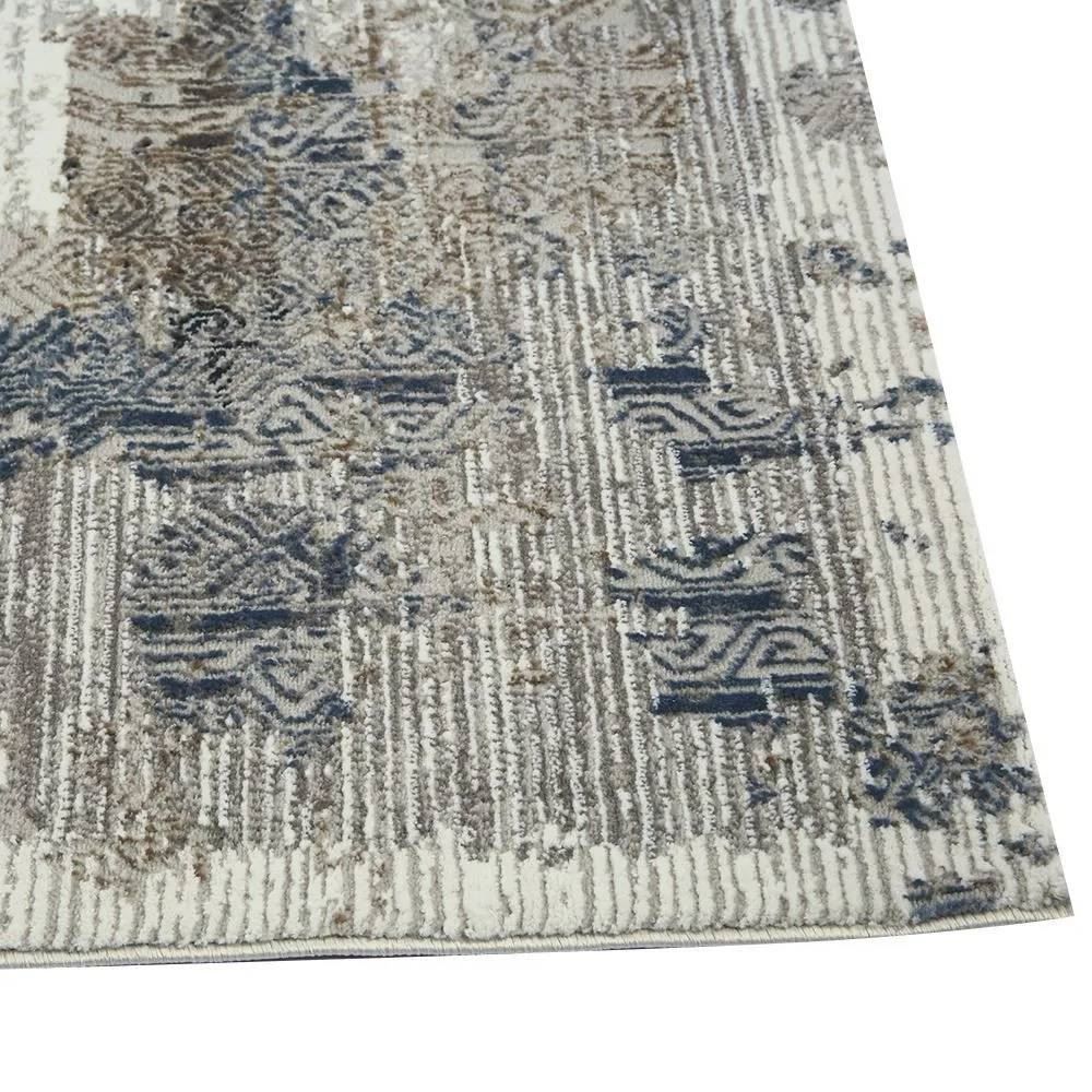 Tapete para Quarto e Sala Toscana 1,34X2,00 m Havan Casa - Cinza Azul