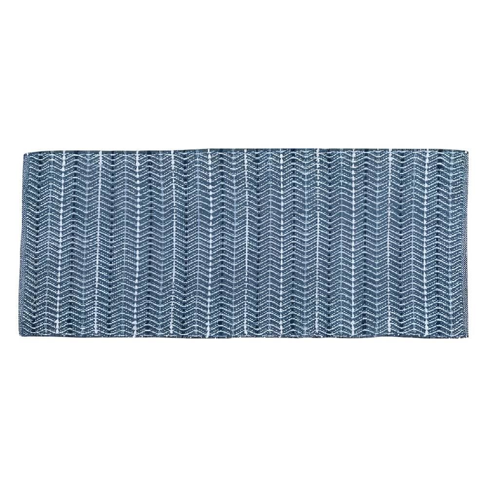 Tapete Para Quarto Ou Sala 50X120 Cm Petra Havan Casa - Indigo