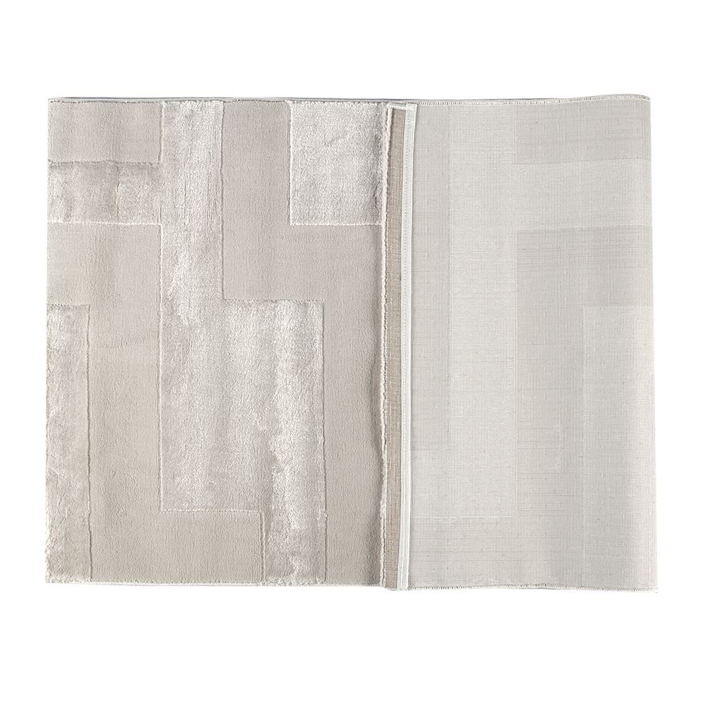 Tapete para Quarto Ou Sala 80X150 cm Provence Havan Casa - Bege