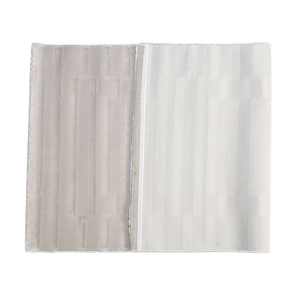 Tapete para Quarto e Sala 80X150 cm Provence Havan Casa - Bege Listras