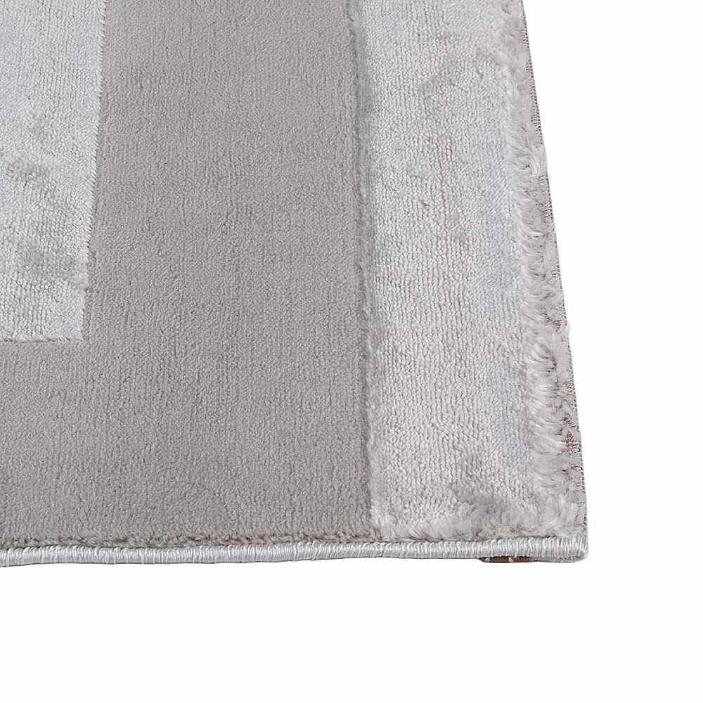 Tapete para Quarto e Sala 80 Cmx1,50 M Provence Havan Casa - Cinza