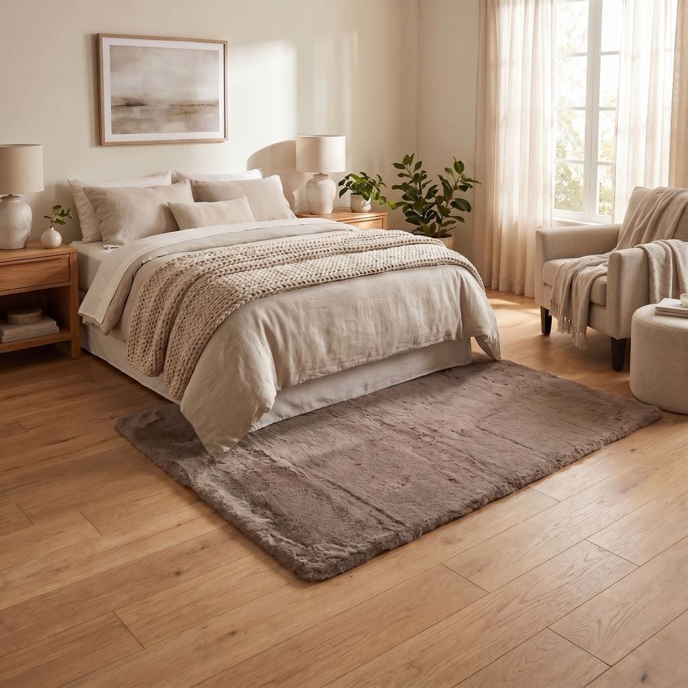 Tapete para Quarto Ou Sala 1,40X2,00M Epic Havan Casa - Taupe