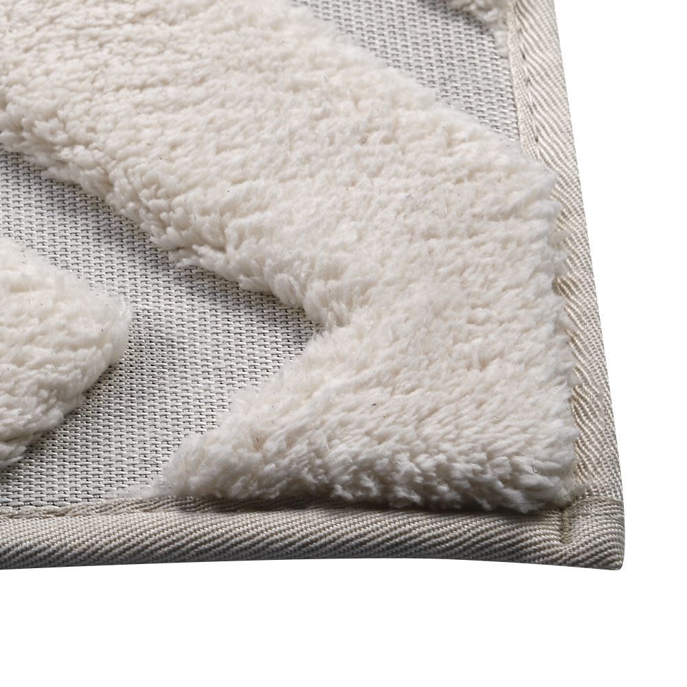 Tapete Para Quarto Ou Sala 1,40X2,00M Milano Havan Casa - Marfim Losango