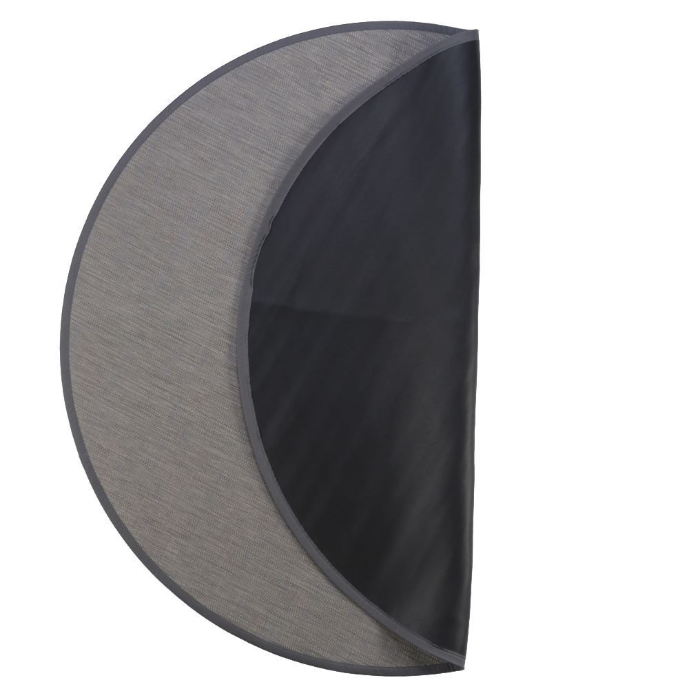 Tapete Para Quarto Ou Sala 2,00X2,00 M Titanium Redondo Havan Casa - Cinza