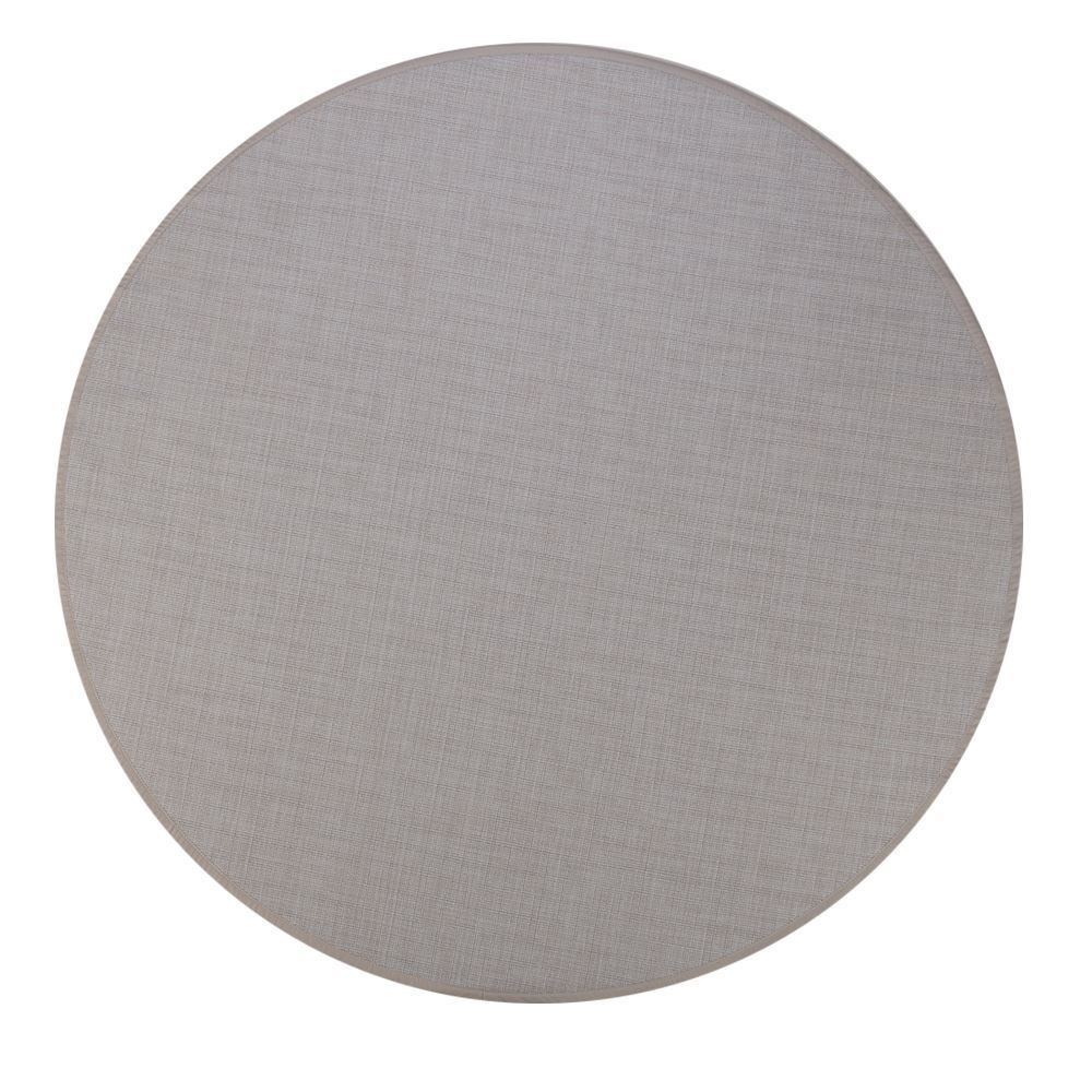 Tapete Para Quarto E Sala 2,00X2,00 M Titanium Redondo Havan Casa - Bege