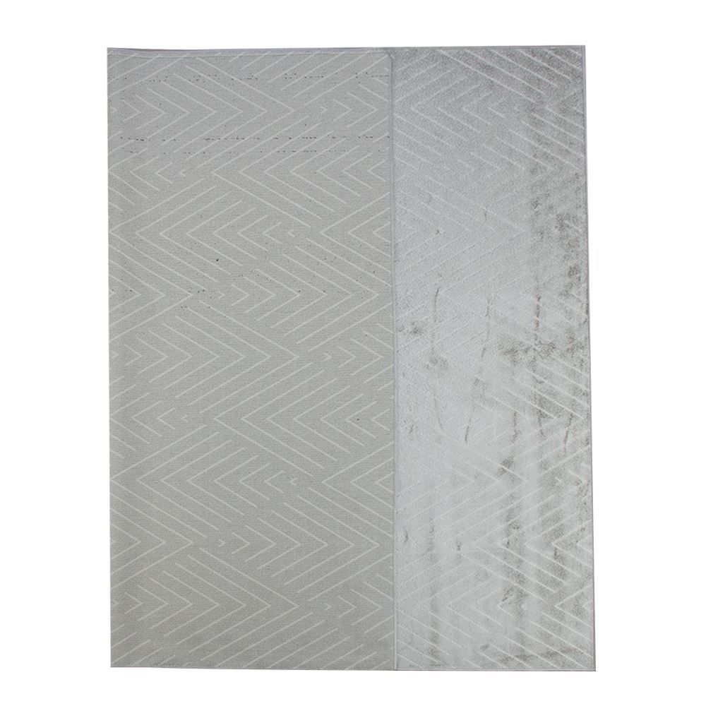 Tapete Para Quarto Ou Sala 2,00X2,40 M Faro Havan Casa - Escamas Cinza E Bege