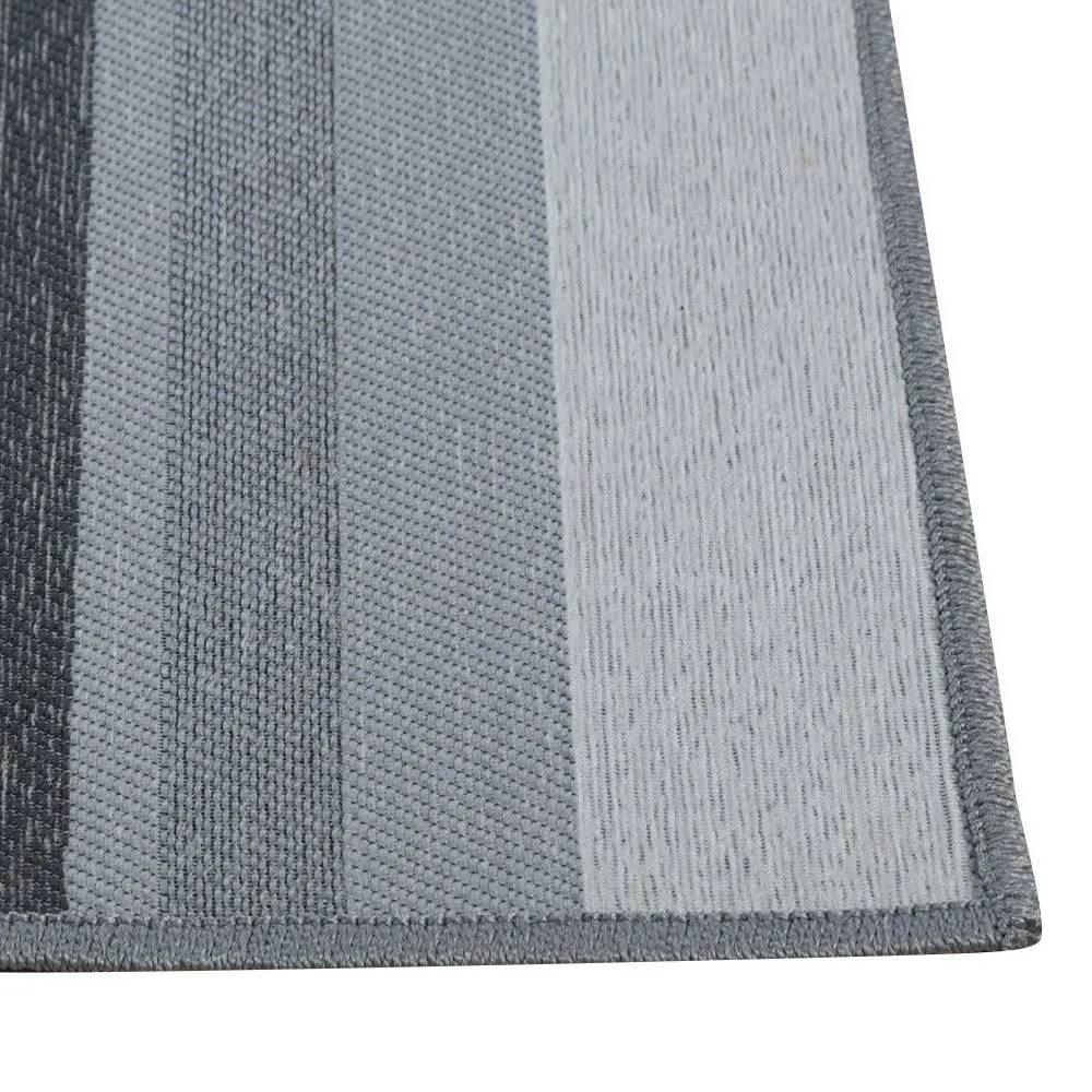 Tapete para Quarto Ou Sala 2,00X2,50 m Siena Havan Casa - Grafite 52 Faixas