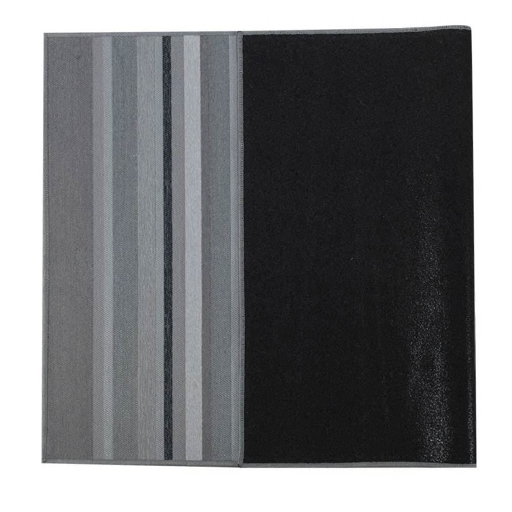 Tapete para Quarto Ou Sala 2,00X2,50 m Siena Havan Casa - Grafite 52 Faixas