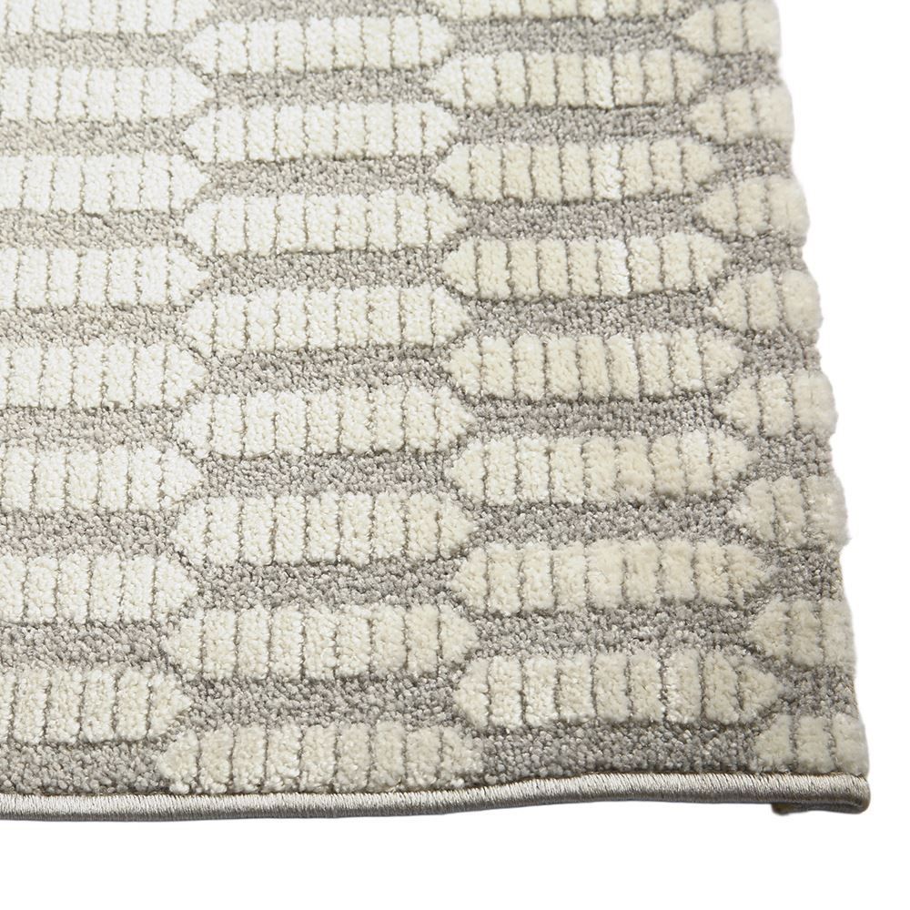 Tapete para Quarto Ou Sala 2,00X3,00 m Atenas Havan Casa - Creme Cinza