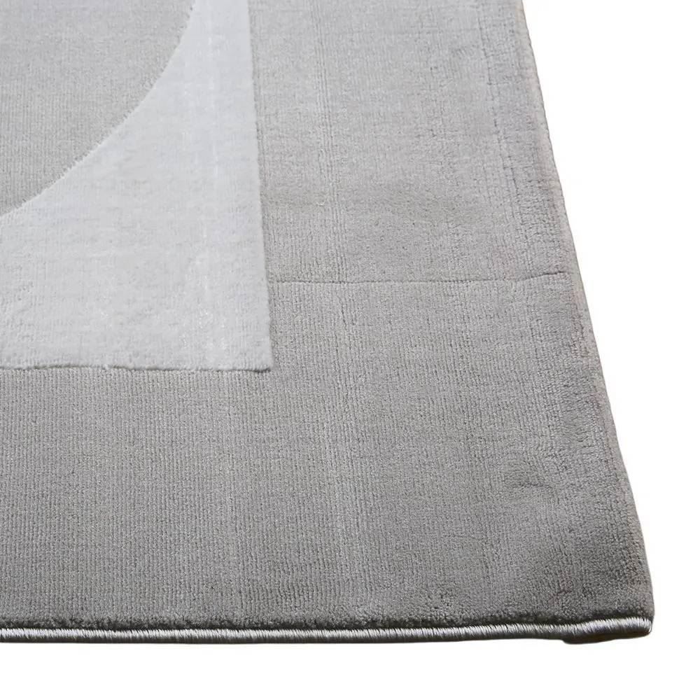 Tapete para Quarto Ou Sala 2,00X3,00 m Provence Havan Casa - Círculos Cinza