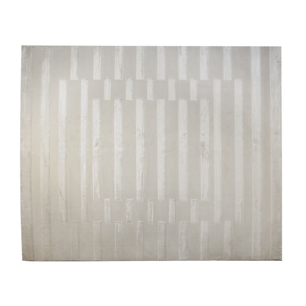 Tapete para Quarto Ou Sala 2,50X3,00 m Provence Havan Casa - Faixas Bege