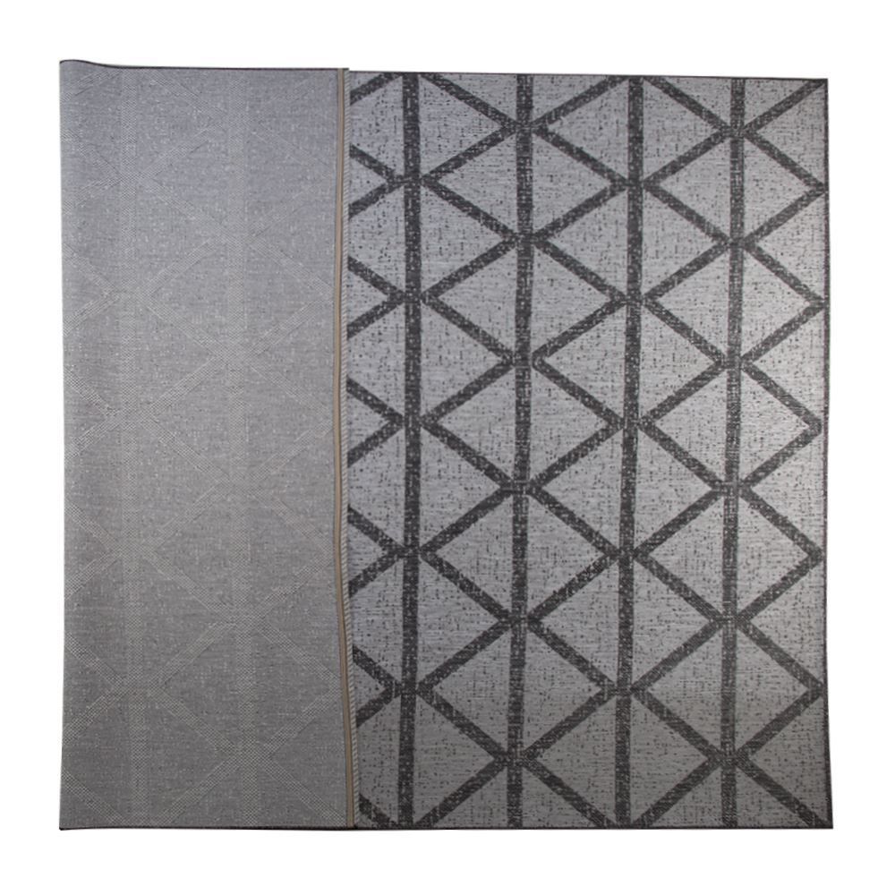 Tapete Para Quarto Ou Sala 3,00X4,00 M Amazonas Havan Casa - Geométrico Cinza