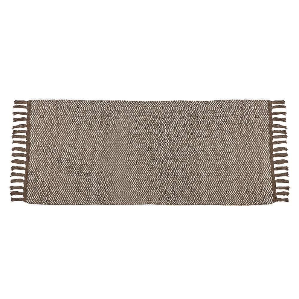 Tapete Para Quarto Ou Sala 50X120 Cm Naturalle Havan Casa - Marrom