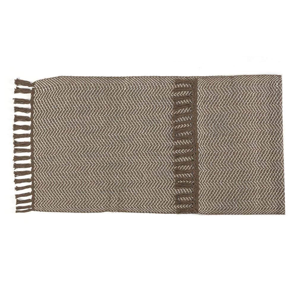 Tapete Para Quarto Ou Sala 50X120 Cm Naturalle Havan Casa - Marrom