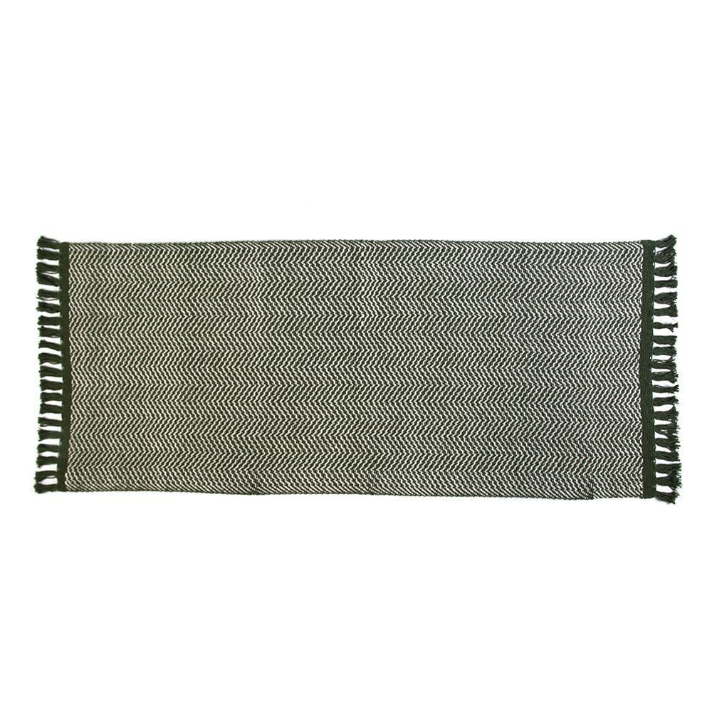 Tapete Para Quarto Ou Sala 50X120 Cm Naturalle Havan Casa - Verde Oliva