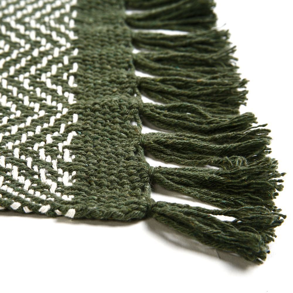 Tapete Para Quarto Ou Sala 50X120 Cm Naturalle Havan Casa - Verde Oliva