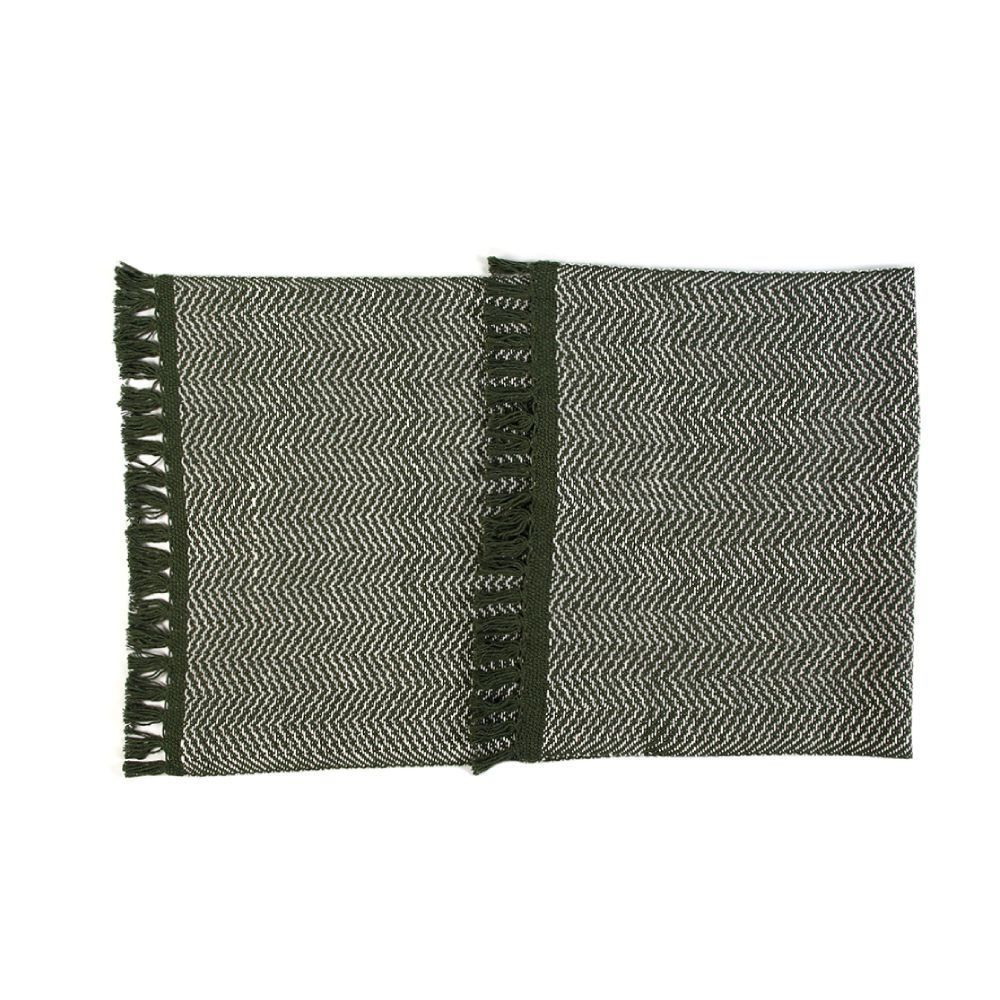 Tapete Para Quarto Ou Sala 50X120 Cm Naturalle Havan Casa - Verde Oliva