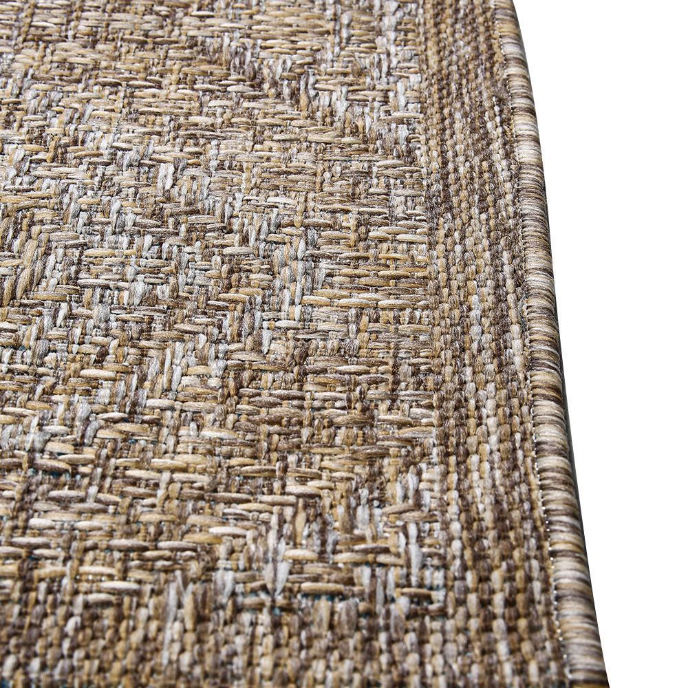 Tapete Para Quarto Ou Sala 67X180 Cm Tulum Havan Casa - Marrom Melissa