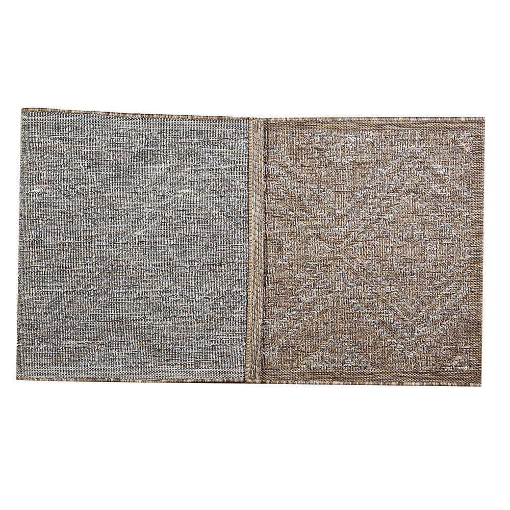 Tapete Para Quarto Ou Sala 67X180 Cm Tulum Havan Casa - Marrom Melissa